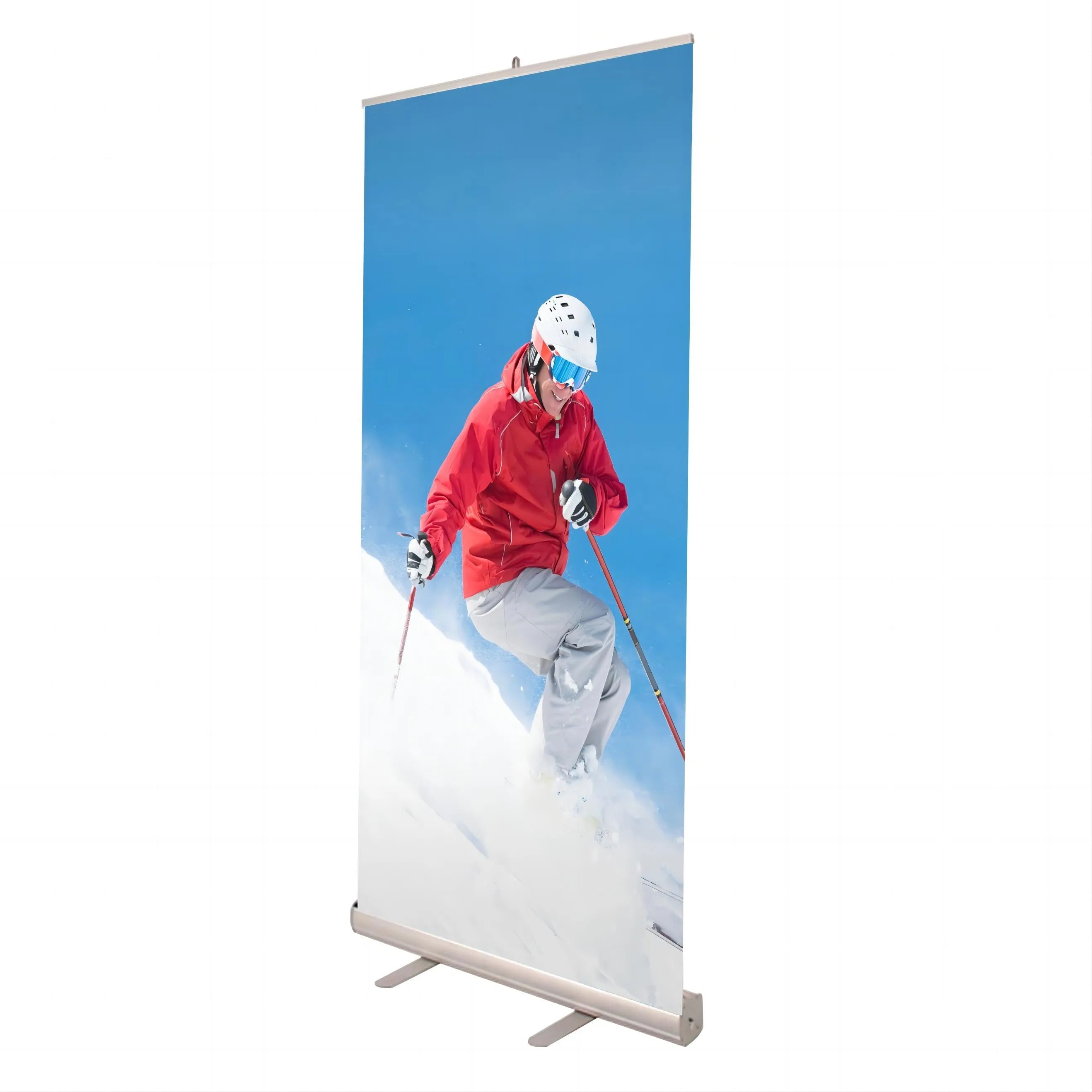 Promote your brand effectively with the Custom Roll Up Banner – a portable, customizable, and attention-grabbing solution for events, trade shows, and presentations.