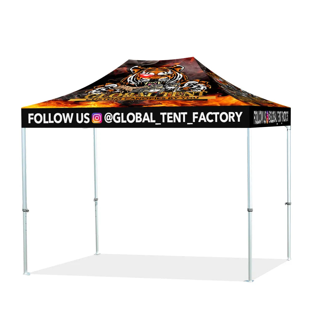 Stand Tall: 10'x15' Custom Advertising Canopy Tent