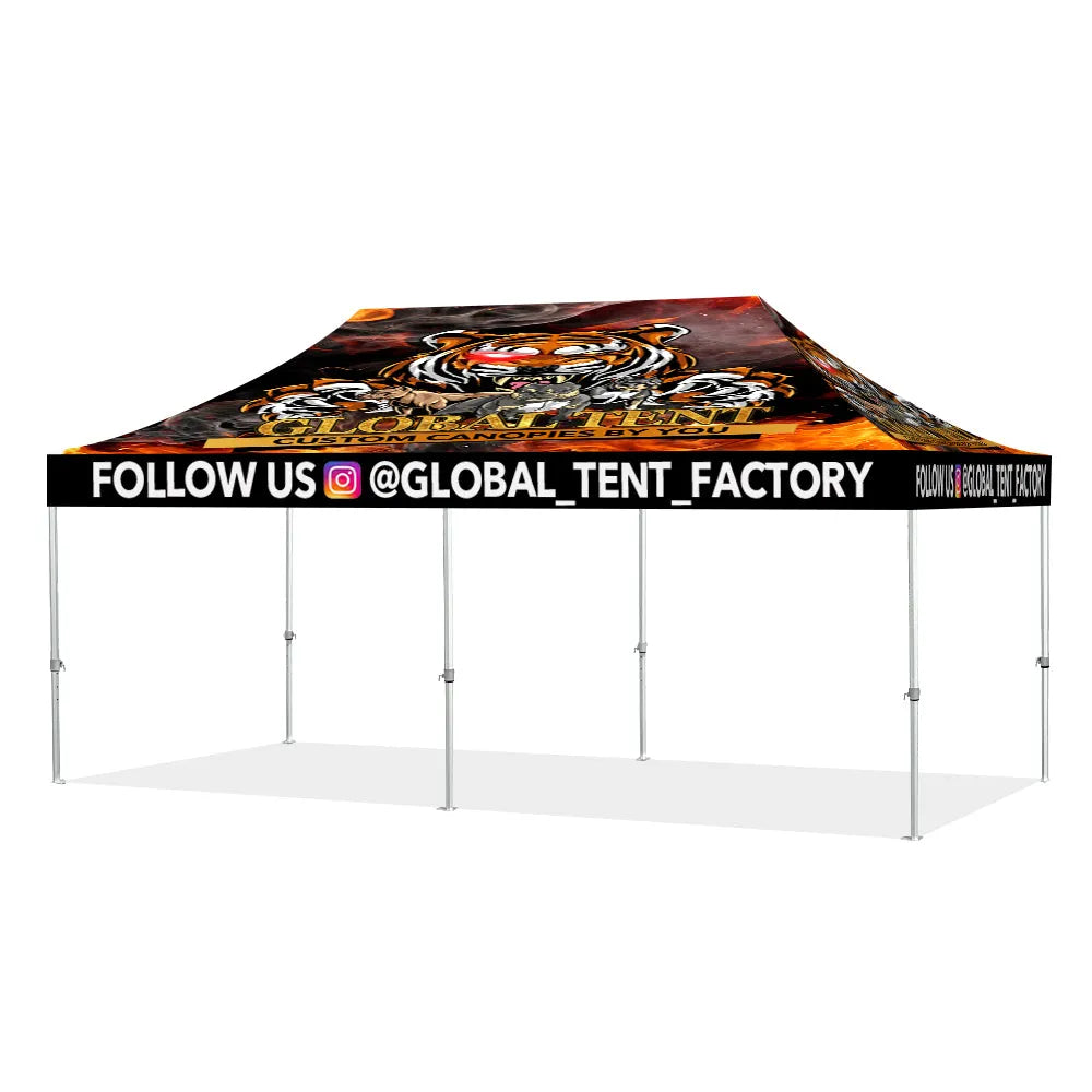 Maximize Impact: 10'x20' Custom Advertising Canopy Tent