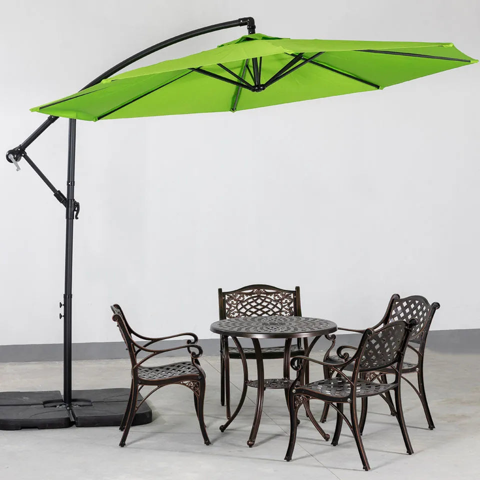 Unique Shade: Custom Cantilever Banana Umbrella (No Base)