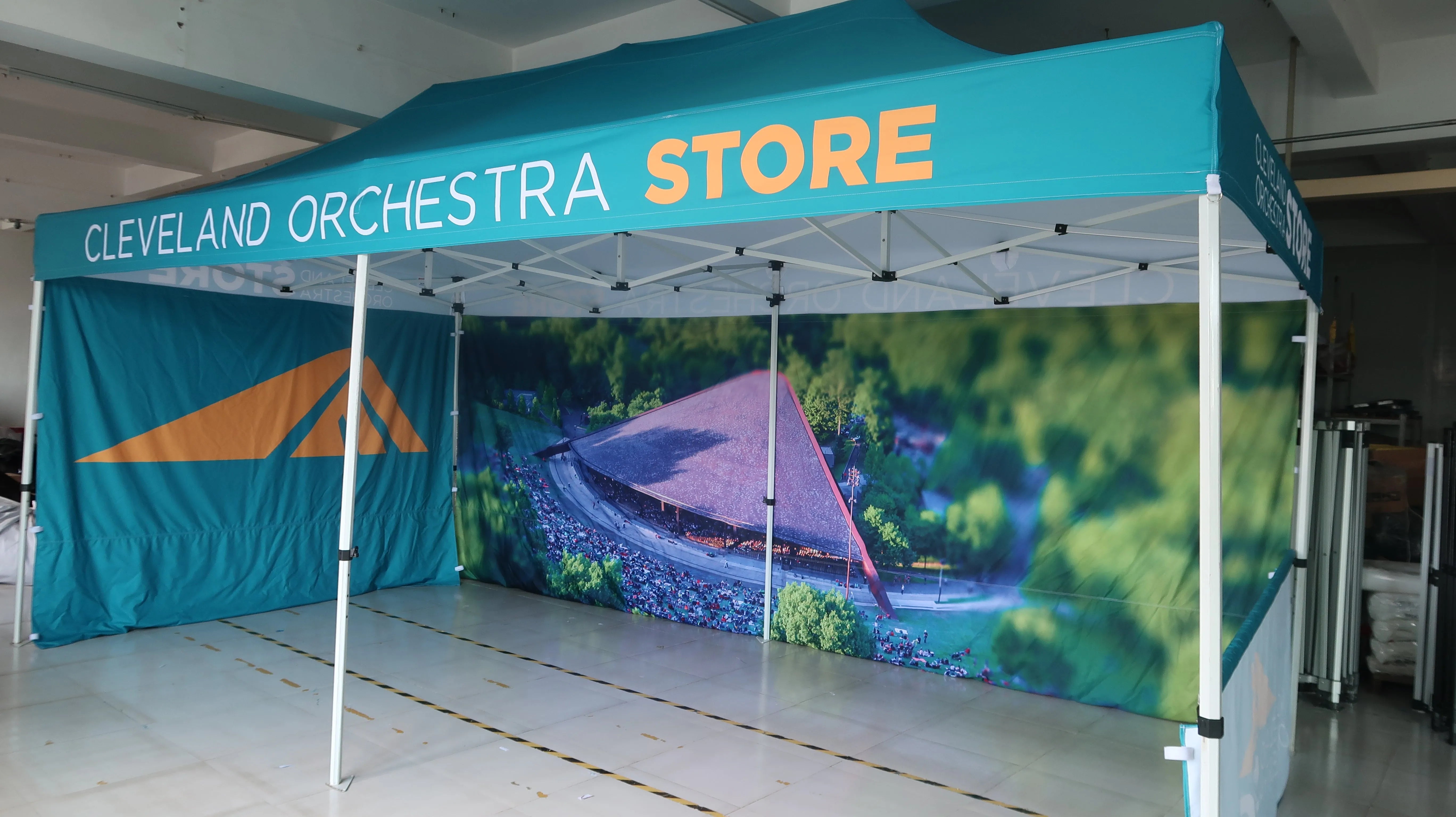 Maximize Impact: 10'x20' Custom Advertising Canopy Tent